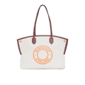Burberry Medium Logo Graphic Cotton Canvas Society Tote