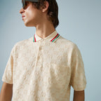 COTTON PIQUET POLO WITH GG