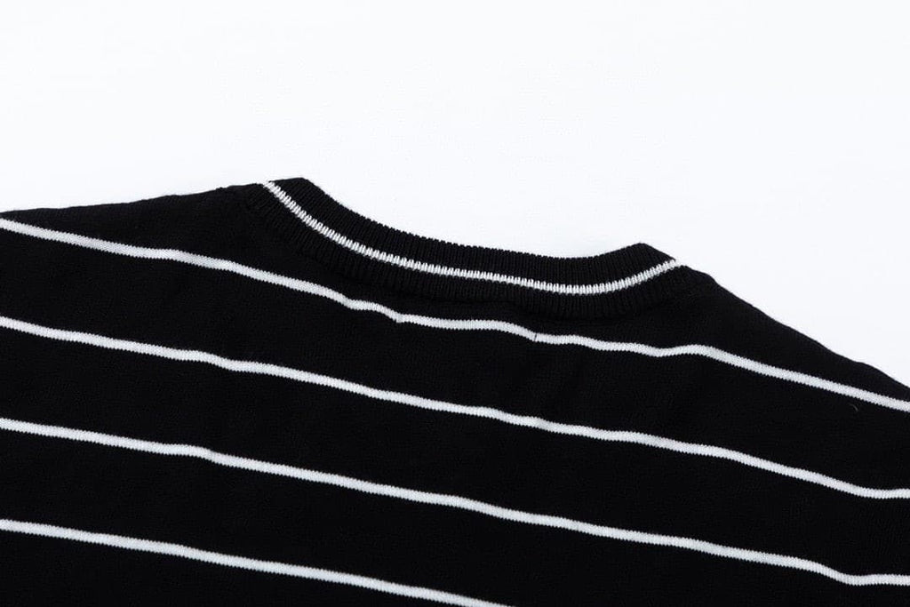 Prada Superfine wool Strip TShirt