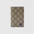 LONG CARD CASE WITH GG DETAIL