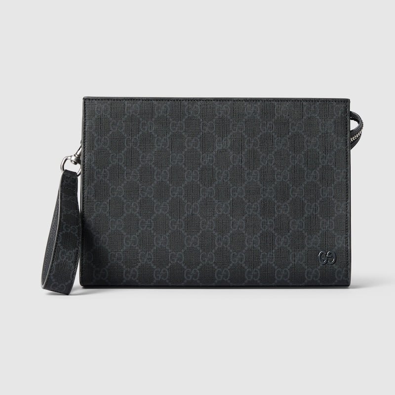 GG POUCH WITH GG DETAIL