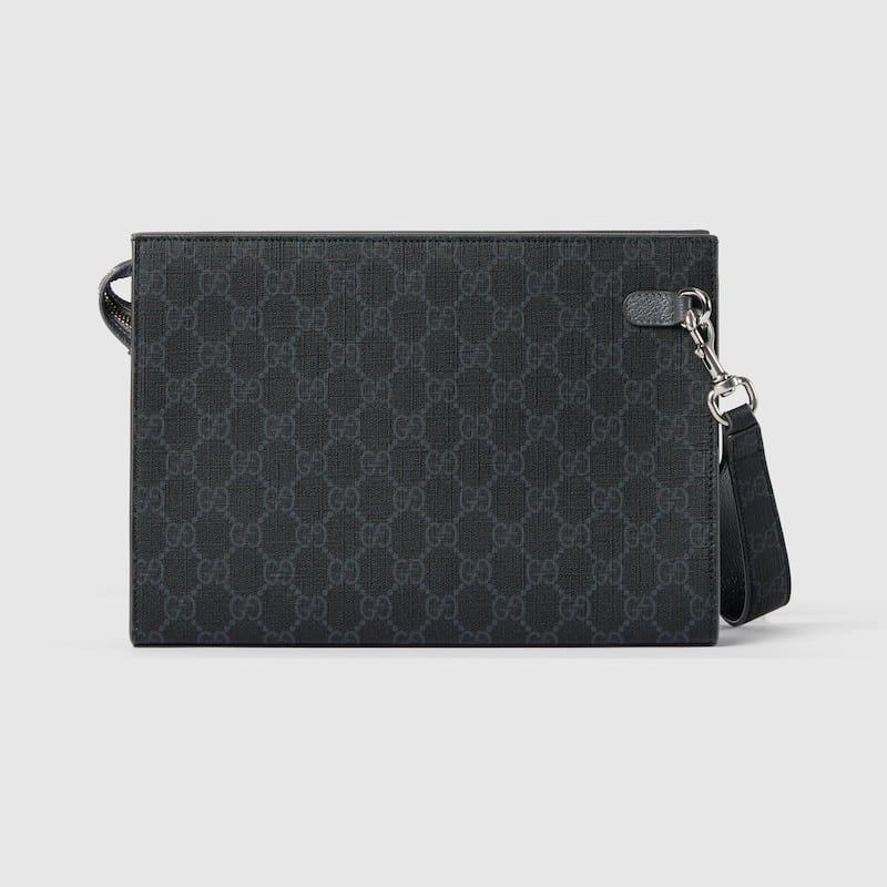 GG POUCH WITH GG DETAIL