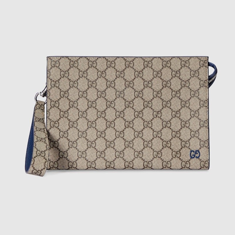 GG POUCH WITH GG DETAIL