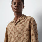 Gucci Maxi GG canvas shirt