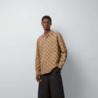 Gucci Maxi GG canvas shirt