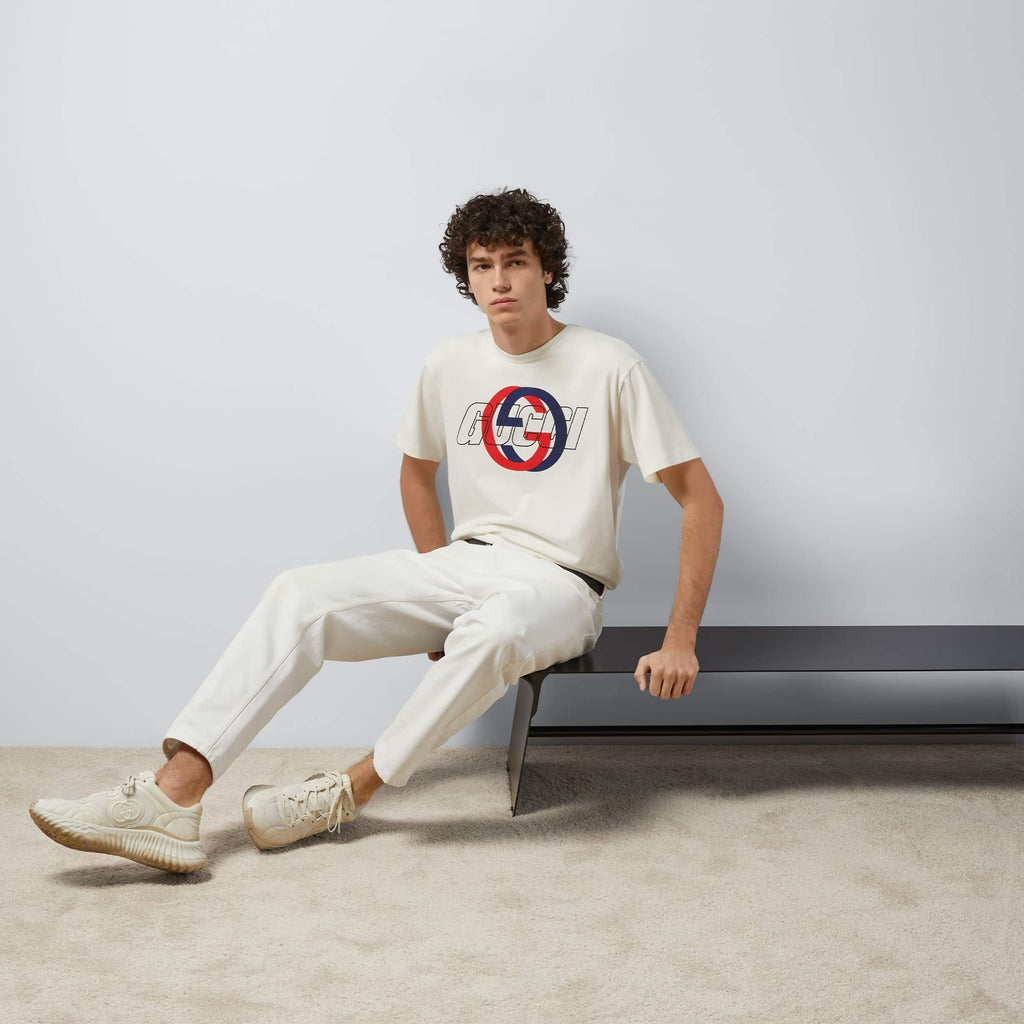 COTTON JERSEY PRINTED T-SHIRT