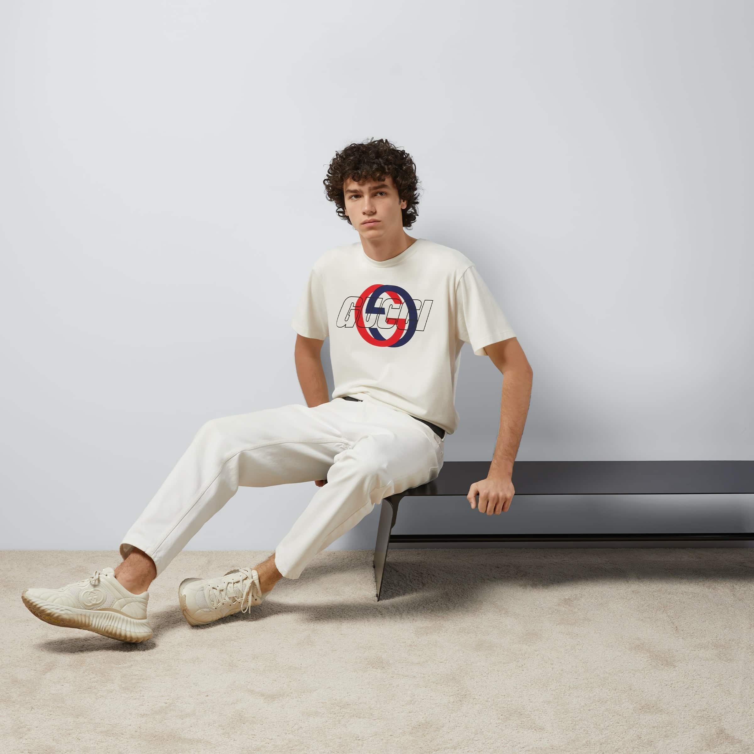 COTTON JERSEY PRINTED T-SHIRT