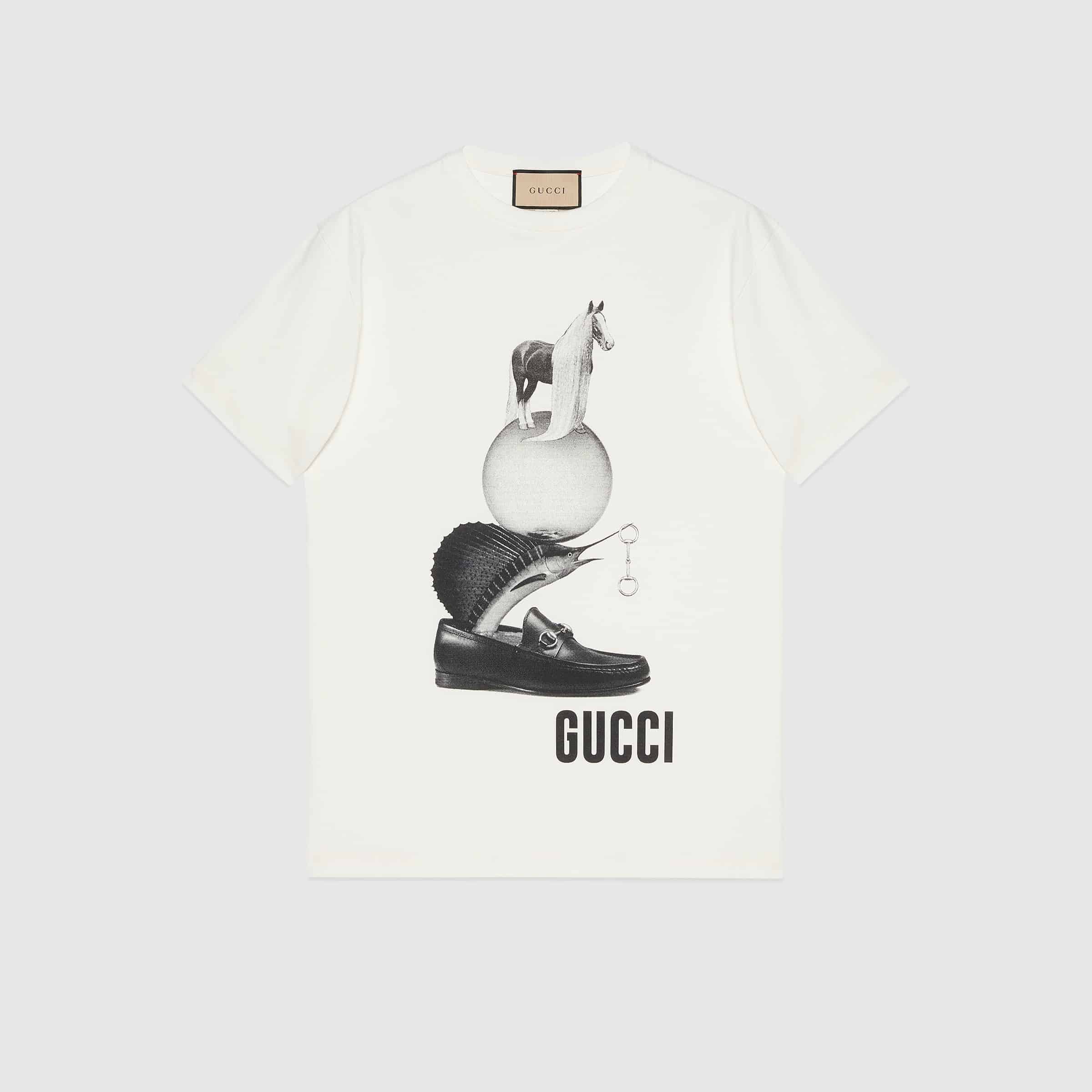 COTTON JERSEY PRINTED T-SHIRT