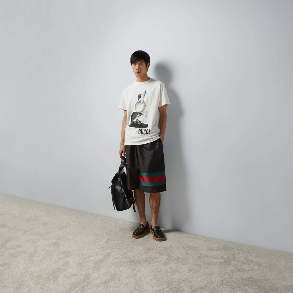 COTTON JERSEY PRINTED T-SHIRT