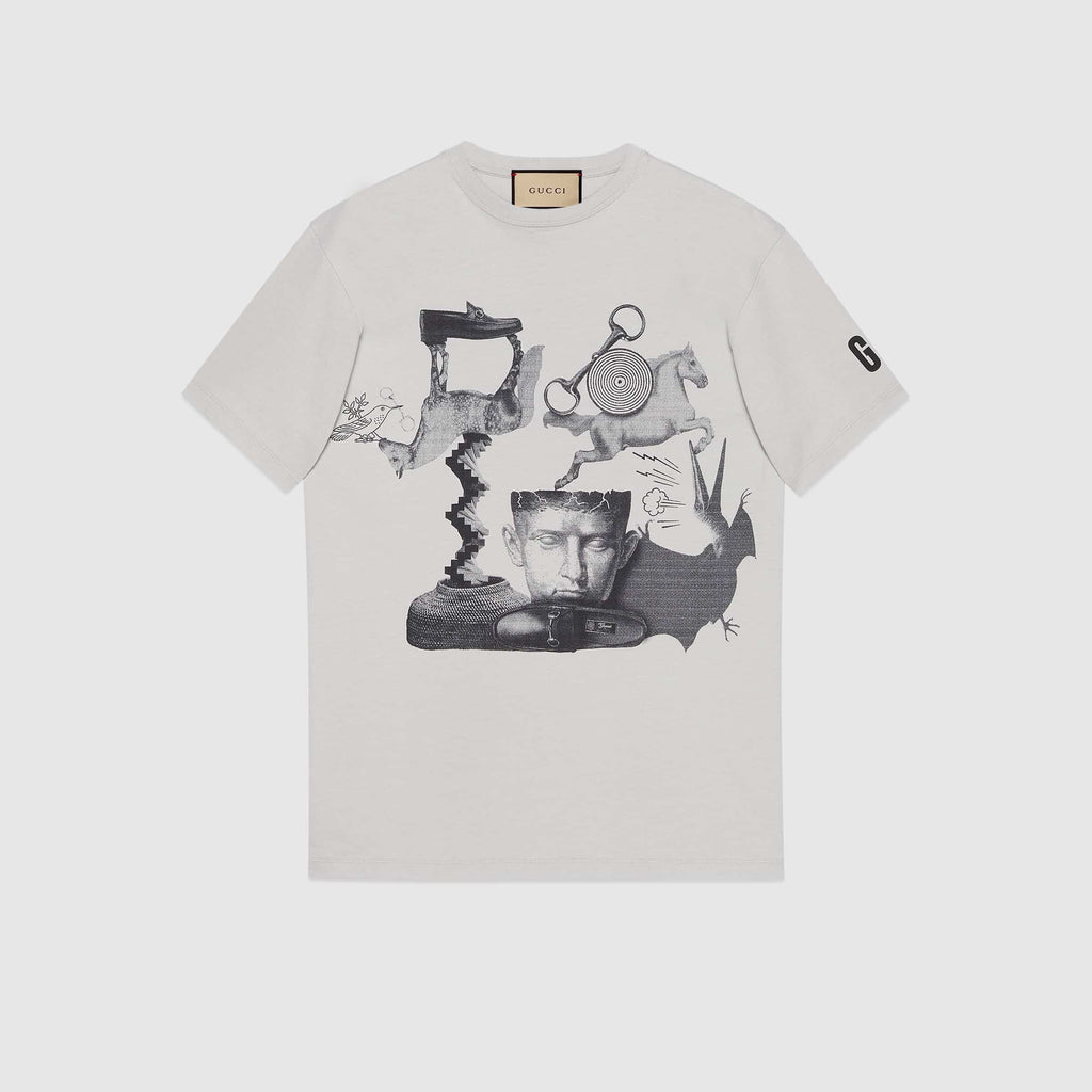 COTTON JERSEY PRINTED T-SHIRT