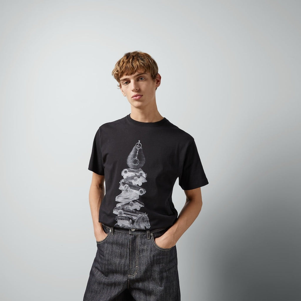 COTTON JERSEY PRINTED T-SHIRT