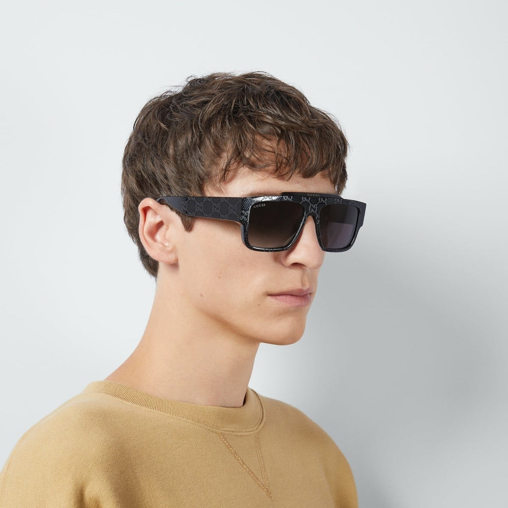 SQUARE-FRAME SUNGLASSES