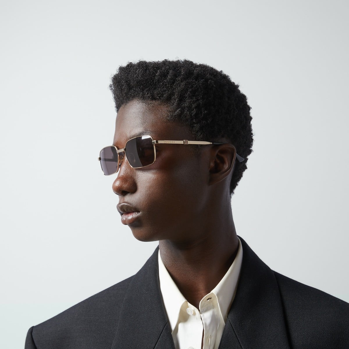 RECTANGULAR-FRAME SUNGLASSES