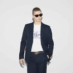 COTTON JERSEY T-SHIRT WITH GUCCI PRINT
