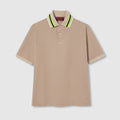 COTTON POLO SHIRT WITH EMBROIDERY