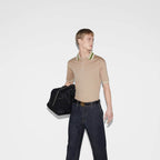 COTTON POLO SHIRT WITH EMBROIDERY