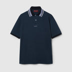 COTTON POLO SHIRT WITH EMBROIDERY
