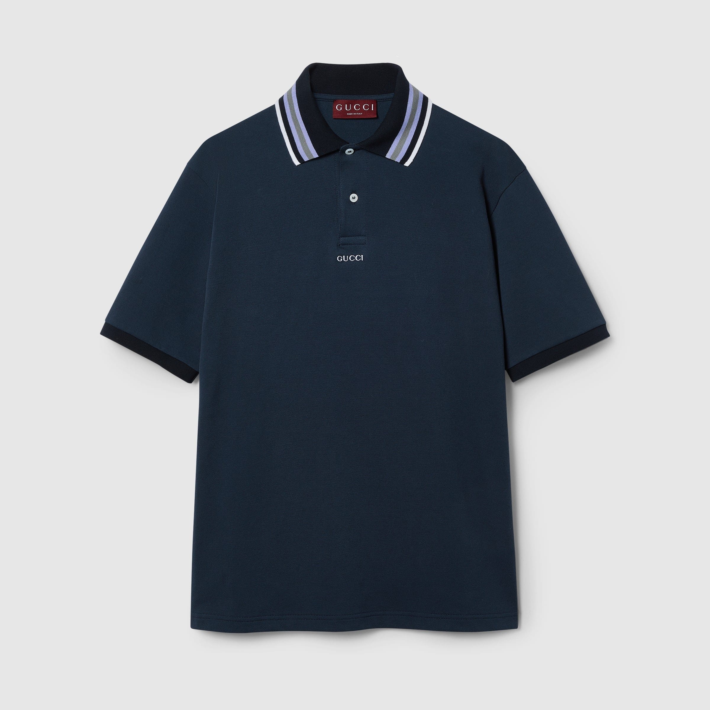 COTTON POLO SHIRT WITH EMBROIDERY