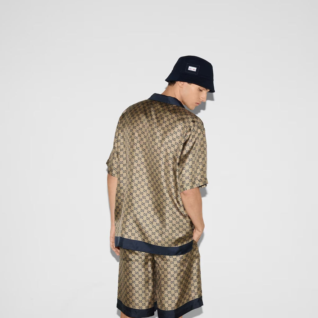 Gucci Printed silk shirt