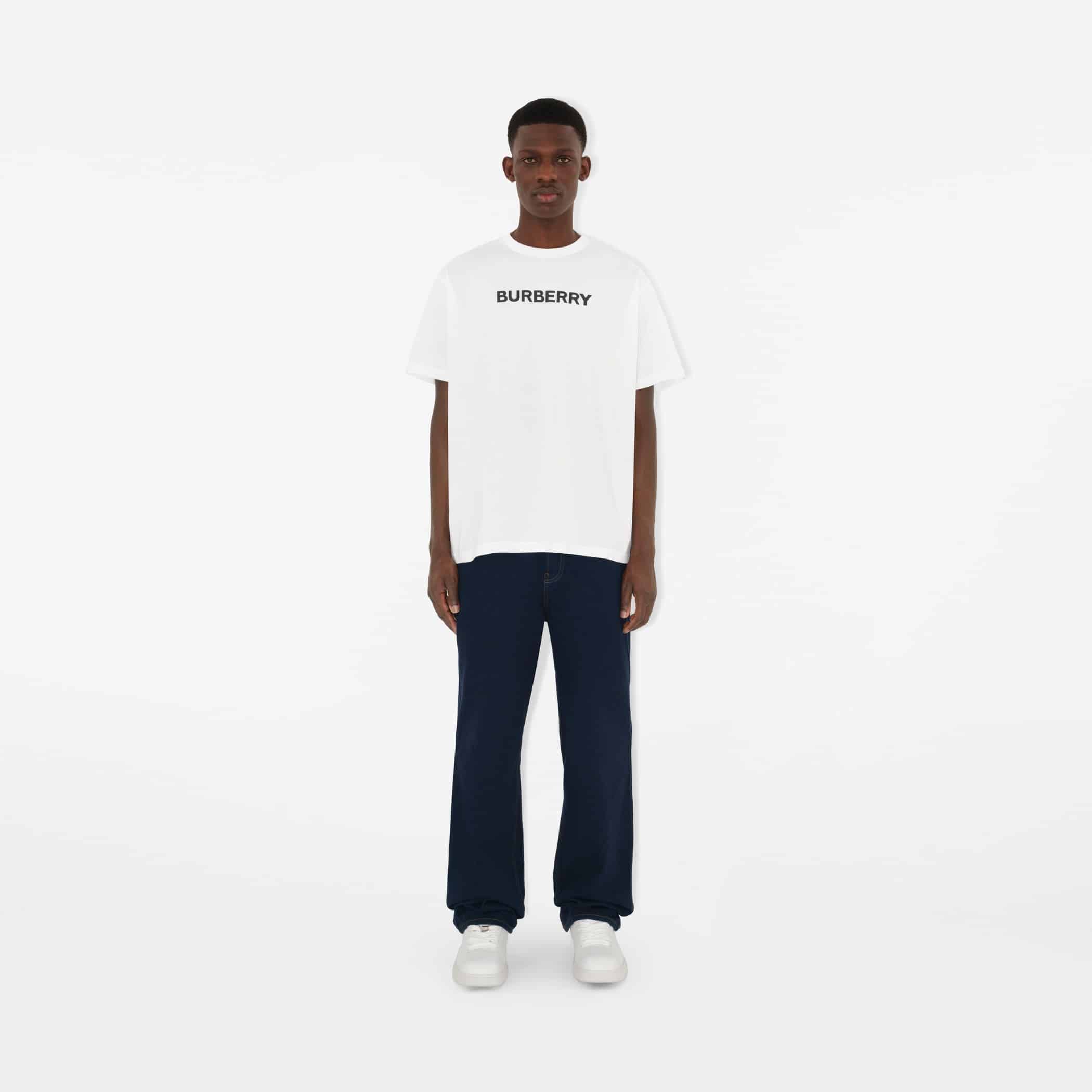 Logo Cotton T-shirtPrice undefined Colour: White