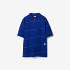 Striped Cotton Polo ShirtPrice undefined Colour: Knight