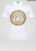 Versace Embroidered Medusa T-Shirt