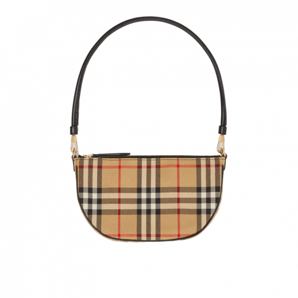 Burberry Vintage Check Cotton Olympia Pouch