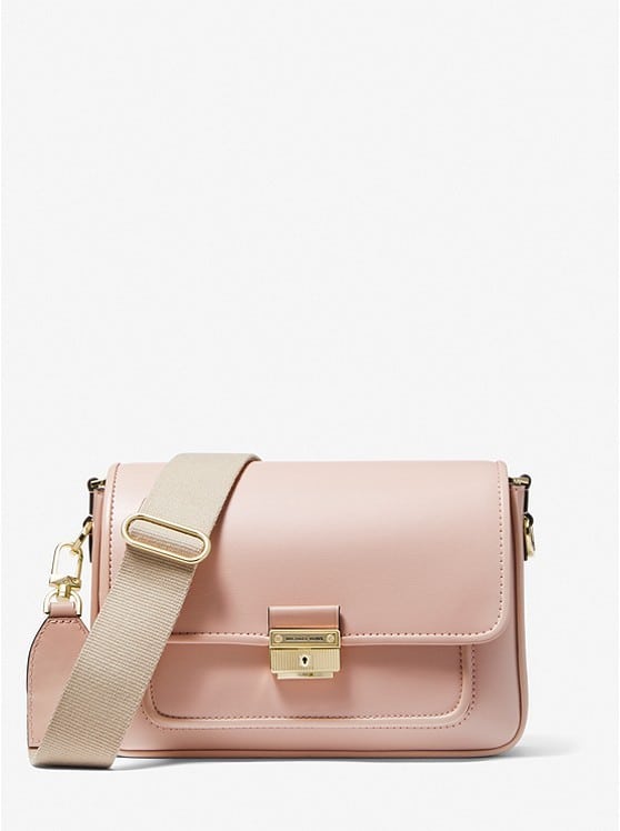 Michael Kors Bradshaw Medium Leather Messenger Bag