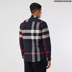 Burberry Check Stretch Cotton Poplin Shirt