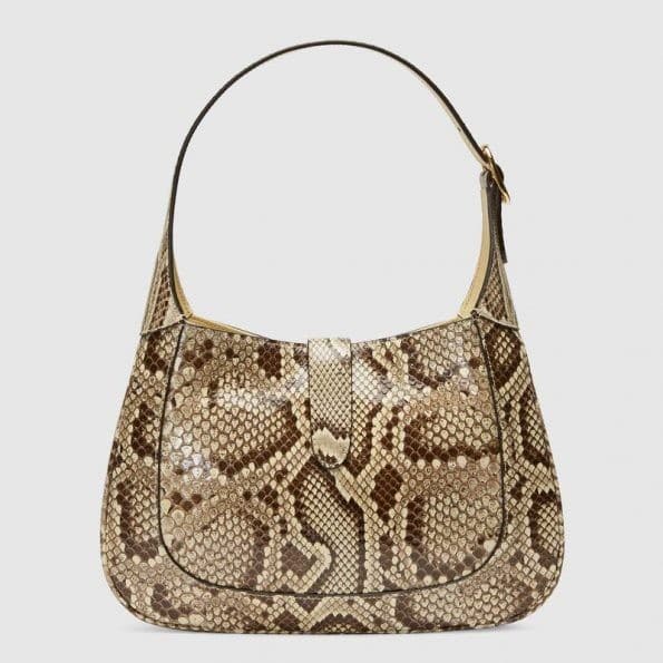 Gucci Jackie Python Small Hobo Bag