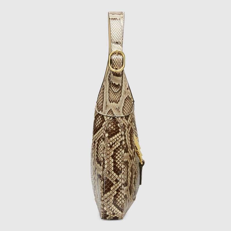 Gucci Jackie Python Small Hobo Bag