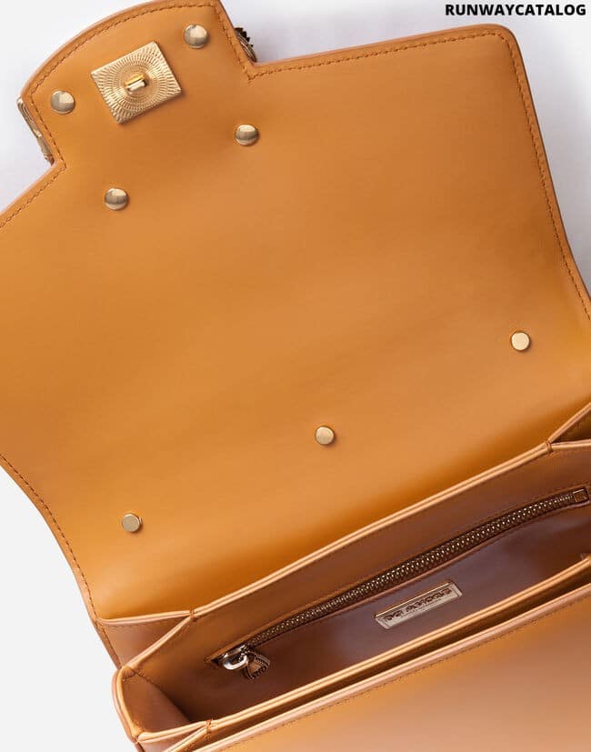 DOLCE &amp; GABBANA DG AMORE BAG IN CALFSKIN