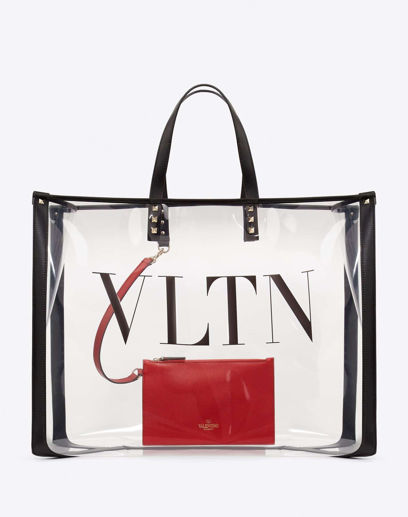 Valentino VLTN plexy Shopping bag