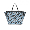 Burberry Mini Monogram Print E-canvas Beach Tote