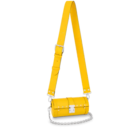 Louis Vuitton Papillon Trunk in Yellow