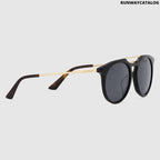 Gucci Round-frame acetate sunglasses