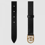 Gucci Leather belt with crystal Dionysus buckle