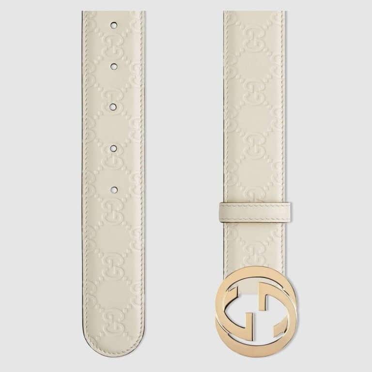 Gucci Signature leather belt