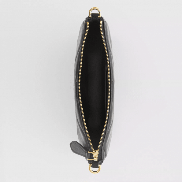 Burberry Quilted Lambskin Olympia Pouch