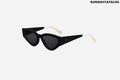 Christian Dior InsideOut Squared Sunglasses in Black Acetate