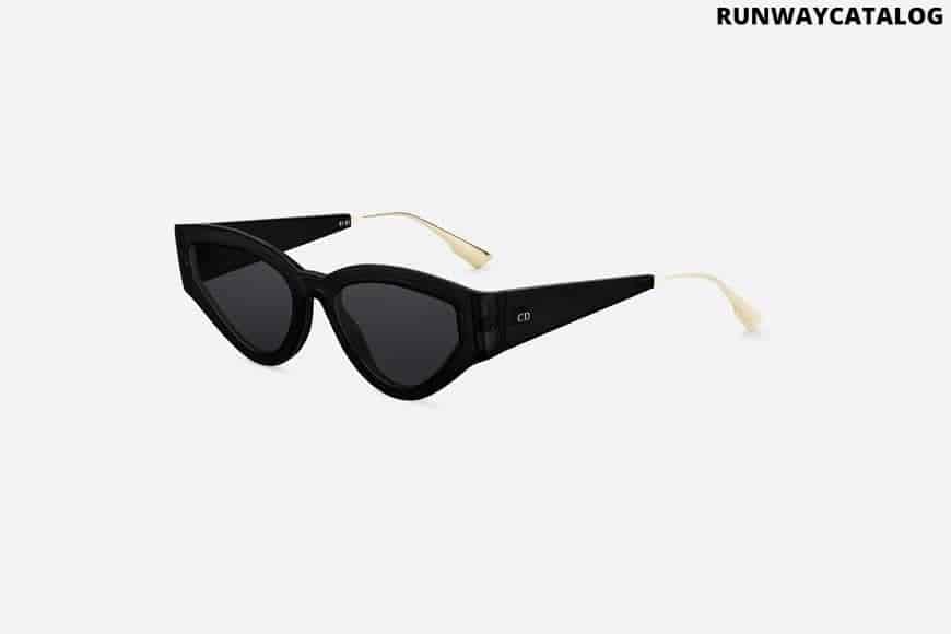 Christian Dior InsideOut Squared Sunglasses in Black Acetate
