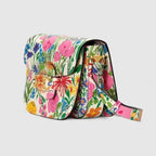 Gucci Ken Scott print Gucci Horsebit 1955 shoulder bag