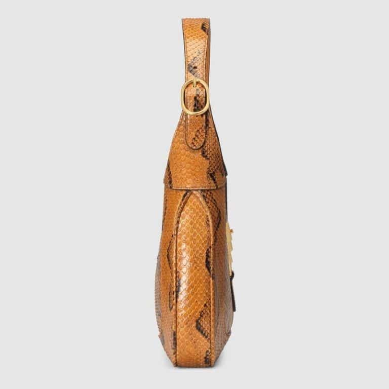 Gucci Jackie Python Small Hobo Bag