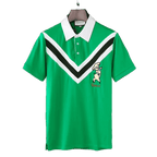Gucci Chevron polo with piglet T Shirt