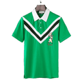Gucci Chevron polo with piglet T Shirt