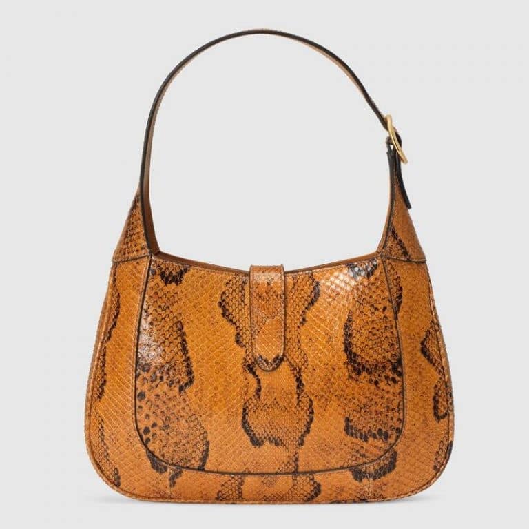 Gucci Jackie Python Small Hobo Bag