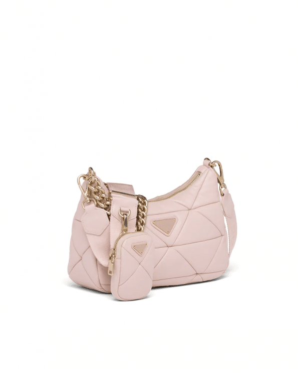 Prada Leather Patchwork Shoulder Bag