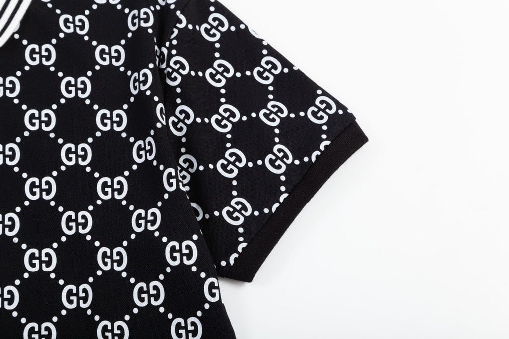 Gucci GG Print Polo Shirt