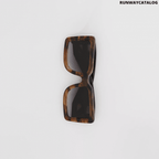 Burberry B Motif Square Frame Sunglasses