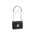 Louis Vuitton Twist MM Bag in Black
